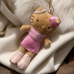 Hello Kitty Plush Charm - Pink